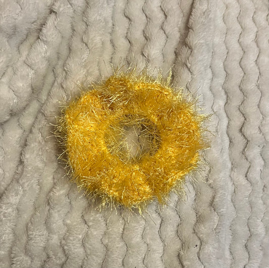 Fuzzy scrunchie