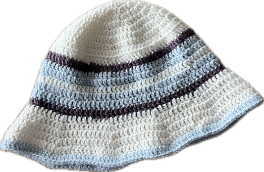 Storm stripete Bøttehatt