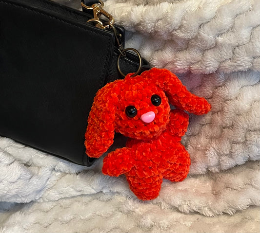 Bunny bag charm