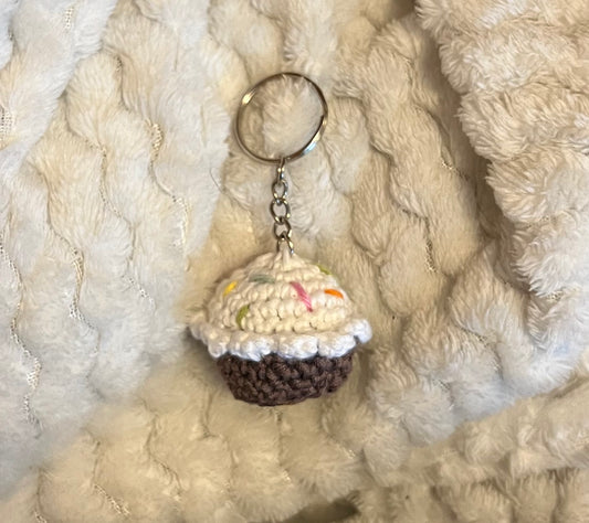 Cupcake nøkkelring