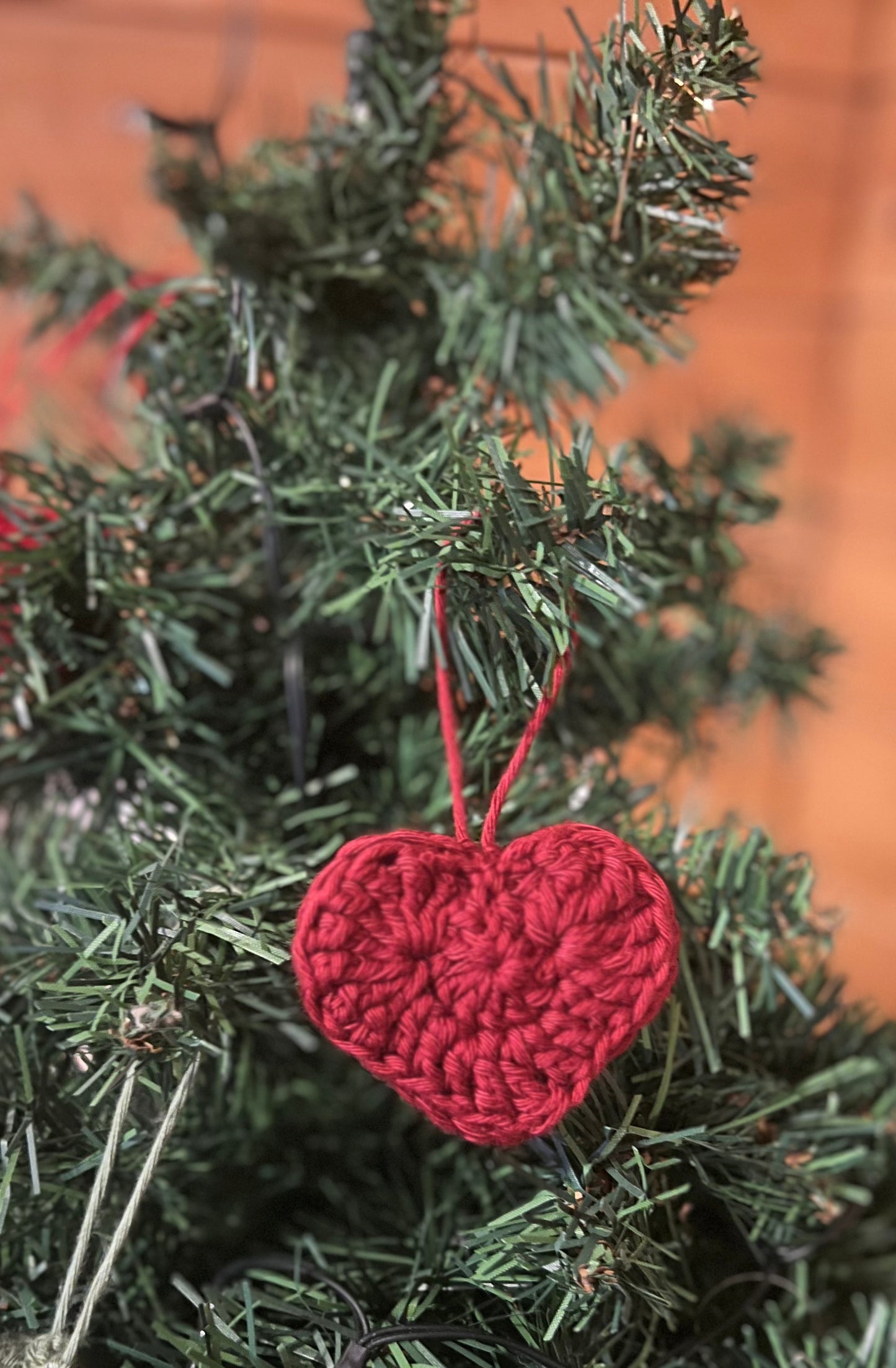Hjerte julepynt